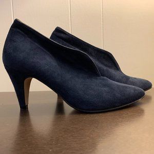 Women's 37 Emma Go Blue Suede Shoes